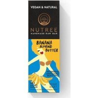 Nutree Μπάρα Raw / Ενέργειας με Μπανάνα & Αμυγδαλοβούτυρο Χωρίς Προσθήκη Ζάχαρης 60gr Nutree Μπάρα Raw / Ενέργειας με Μπανάνα & Αμυγδαλοβούτυρο Χωρίς Προσθήκη Ζάχαρης 60gr